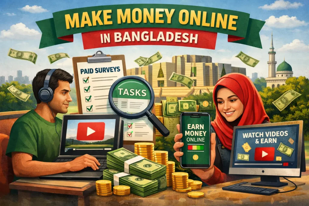 make money online Bangladesh