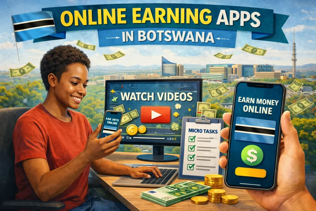 online earning apps Botswana