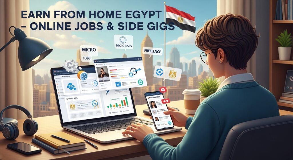 earn from home Egypt