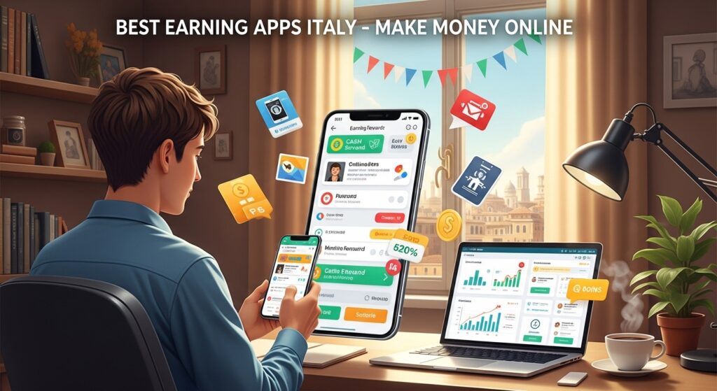 best earning apps Italy