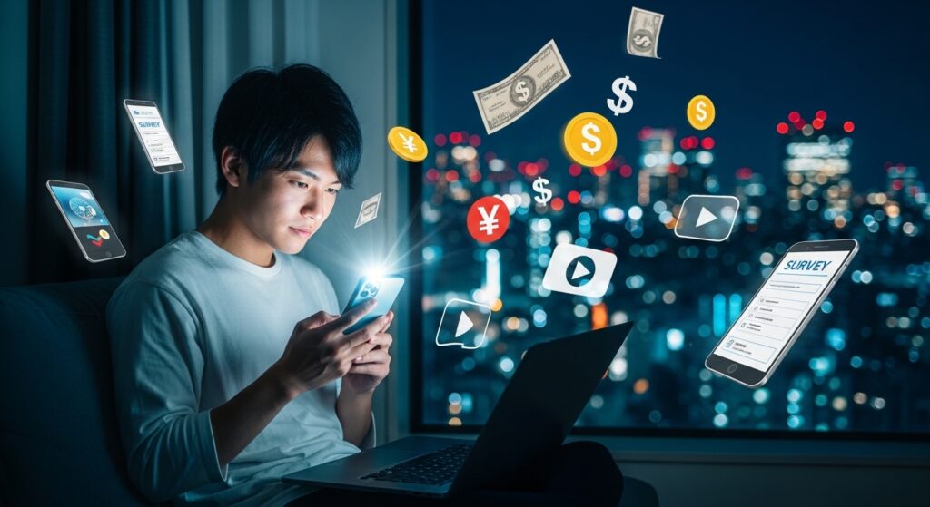 watch videos earn money Japan