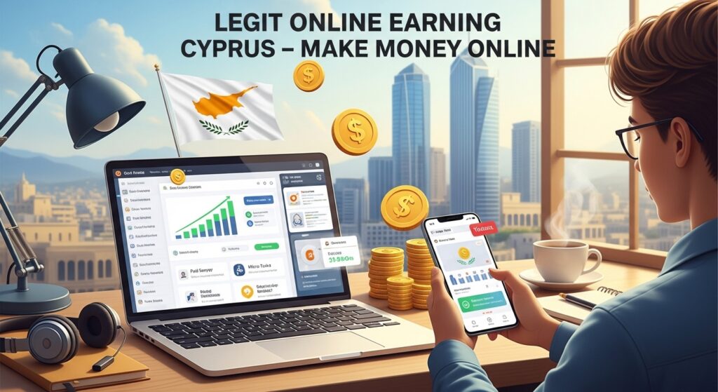 legit online earning Cyprus