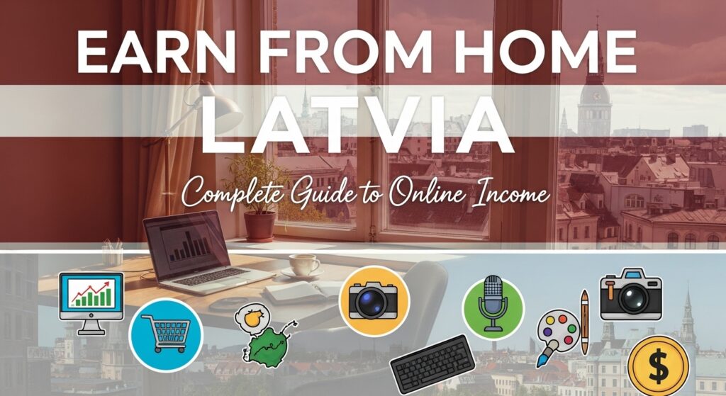 earn from home Latvia
